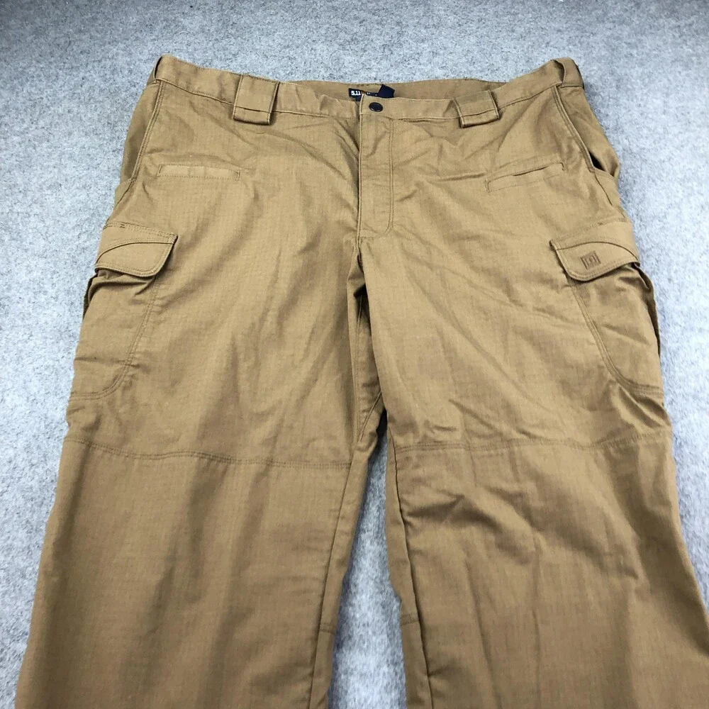 5.11 Tactical Pants Mens 42x32 Brown Cargo Regular Straight Workwear Utility